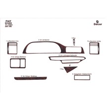 Fiat Scudo Expert Jumpy Konsol-Torpido Kaplama 1996-2006 9 Parç Maun