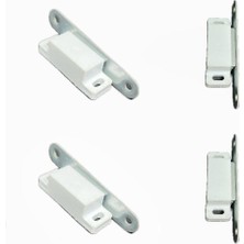 Sineklik Mıknatıslı Çıtcıt (2 Adet) Sağ Kapı Bağlantı Elemanı Garantisiz Plastik Sineklik Bağlantı