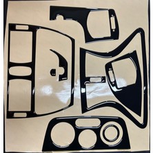 Fiat Bravo 1995- Konsol-Torpido Kaplama Piano Black