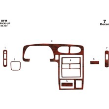 Dfm Minibüs Konsol-Torpido Kaplama 2010 7 Parça Maun