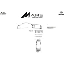 Audi A6 2008 Konsol-Torpido Kaplama 10 Parça Alüminyum