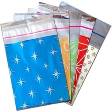 Metalize Bantlı Poşet 7x9 cm 100'LÜ (1 Paket 100 Adet) 100'LÜ Poşet