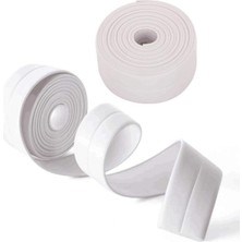 Su Sızdırmaz Geçirmez Beyaz Bant Lavabo Küvet Kenar Mutfak Banyo Tamir Bandı