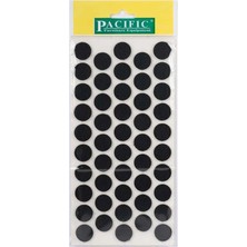 Yapışkanlı Yuvarlak Keçe, 20 Mm, Siyah Keçeler Siyah