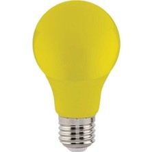 Spectra 3W E27 Duy LED Ampül Sarı Sarı Işık E27 LED Ampul 3 Watt Sarı