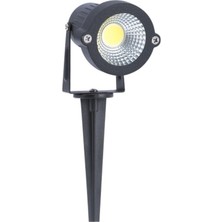 7W Kazıklı LED Bahçe ve Çim Armatürü Yeşil Işık