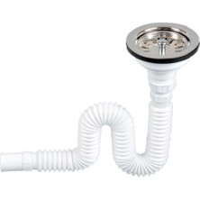 Körüklü Tekli Çöpmak Sifonu Tesisat Malzemeleri