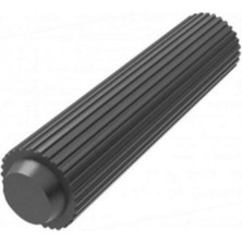 Ø8mm Plastik Kavela / Kavale (Çizgili) 10'lu Paket Mobilya Bağlantı Elemanları Gri