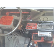 Fiat Şahin S Konsol-Torpido Kaplama 1988-1997 24 Parça Piano Black