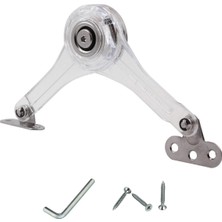 Şeffaf Lale Makas Mobilya Kalkar - Düşer Kapak Bar Makası Mobilya Makasları Turuncu