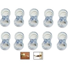 Kapı Kol Stoperi Pencere Kol Stoperi Kapı Kolu Tamponu Şeffaf 10 Adet