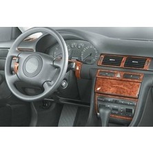 Audi A6 Konsol-Torpido Kaplama 2001-2004 14 Parça Maun