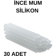 30ADET Sıcak Silikon/ince Silikon/mum Silikon