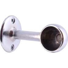 Yuvarlak Ayaklı Flanş Kapalı Krom