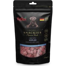 Reflex Snackies Keçi Etli Küpler Köpek Ödül Maması 170GR