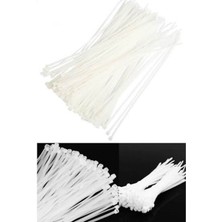 Beyaz Plastik Cırt Kelepçe 3,6X300 mm 100 Adet Tr