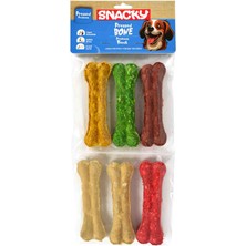 Snacky Munchy Köpek Press Kemik 11,5cm 6lı