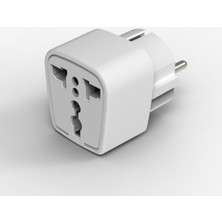 Seyahat Adaptörü Türk Erkek Fişli Universal Ingiliz Amerika Fişi Prizi Çevirici Priz Dönüştürücü