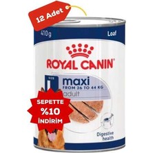 Royal Canin Loaf Mousse Büyük Irk Ezme Yetişkin Köpek Konservesi 12X410GR (12LI)
