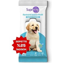 Supreme Hipoalerjenik Bakım ve Temizleme Mendili 60 Adet