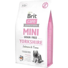 Brit Care Mini Yorkshire Tahılsız Somon ve Ton Balıklı Yetişkin Köpek Maması 2kg
