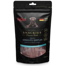 Reflex Snackies Ördek Göğüs Etli Şeritler Köpek Ödül Maması 90GR