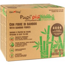 Gimdog Pupi Piu Bamboo Köpek Çiş Eğitim Pedi 60X90CM (50'li)