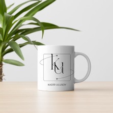 Kişiye Özel Isimli Minimal Tasarım Kupa – Şık Hediyelik Kahve Bardağı