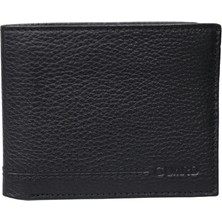 Guard Siyah Hakiki Deri Yatay Model Klasik Erkek Cüzdanı - GRD250519WT1838