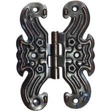 Dekoratif, Sac Kelebek Menteşe - Büyük, Eskitme, 1 Adet