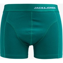 Jack & Jones Yeşil Erkek Boxer Jacallan Trunks Exc