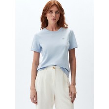 Modern Pamuklu Kadın T-Shirt