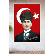 Lucena Metal Baskılı Atatürk Koleksiyonu Tablo No 49 - 15 cm x 20 cm