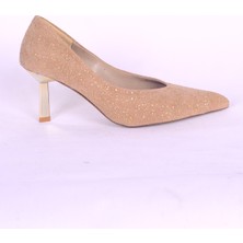 Kuum K1483132 Premıum Vizon Kadın Simli Stiletto