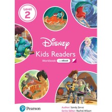 Pekr Level 2: Disney Kids Readers Workbook With Ebook An-Pearson Elt
