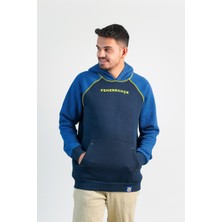 Fenerbahçe Orijinal Lacivert Kapüşonlu Sweat