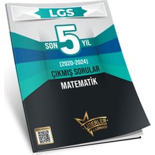 Lgs Son 5 Yıl Matematik Çıkmış Sorular (2020-2024) Liderler Karması