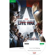 Per Level 3: Marvel: Captain America Civil War Bk-Mp3 -Pearson Elt