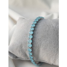 Bymiel Gümüş Renk Su Yolu Kadın Bileklik