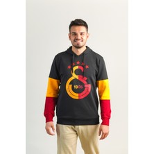 Galatasaray Orijinal 5 Yıldız Logolu Kapüşonlu Sweat