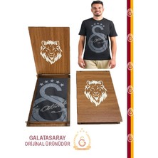 Galatasaray Orijinal 5 Yıldız Atatürk Imzalı T-Shırt Forma Hediyelik Ahşap Kutulu