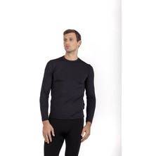 Oıl Company Micro Pach T-Shirt Uzunkol Unisex OC0014