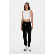 U.S. Polo Assn. Kadın Siyah Jogger Eşofman Altı 50313584-VR046