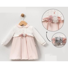 Mevsimlik Çiçek Aks. Penyeli Kız Elbise