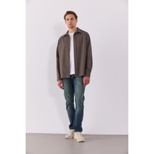 Daniel Green Overdye Straight Fit Jean Pantolon-Green Overdye