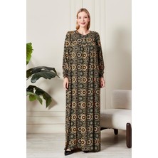 Kadın Büyük Beden Robalı Elbise