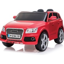 437 Audi Q-Suv 12V Kırmızı Akülü Araba