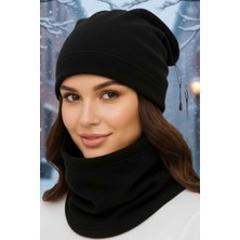 Uniquetrenders Kadın Polar Bere ve Boyunluk Takımı