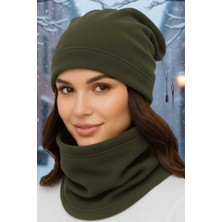 Uniquetrenders Kadın Polar Bere ve Boyunluk Takımı