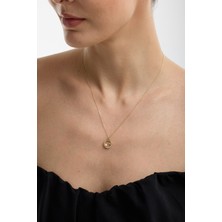 14 Ayar Altın Inci Kolye